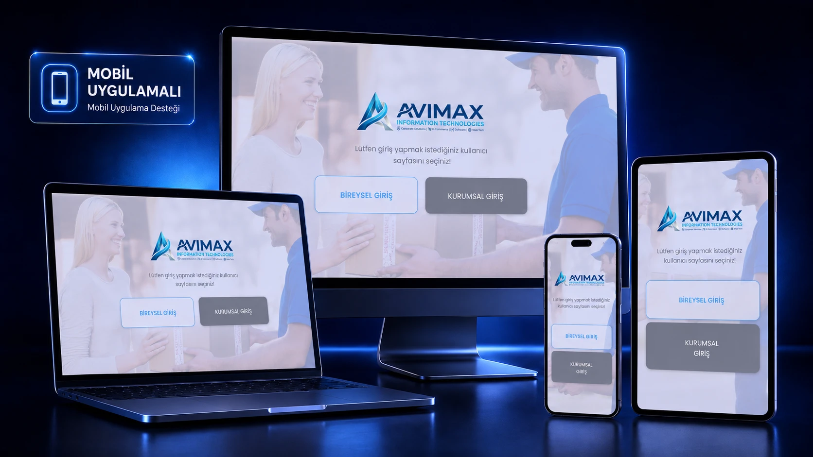 Avimax Kurye V2 Sistemi - Kocaeli Yazılım