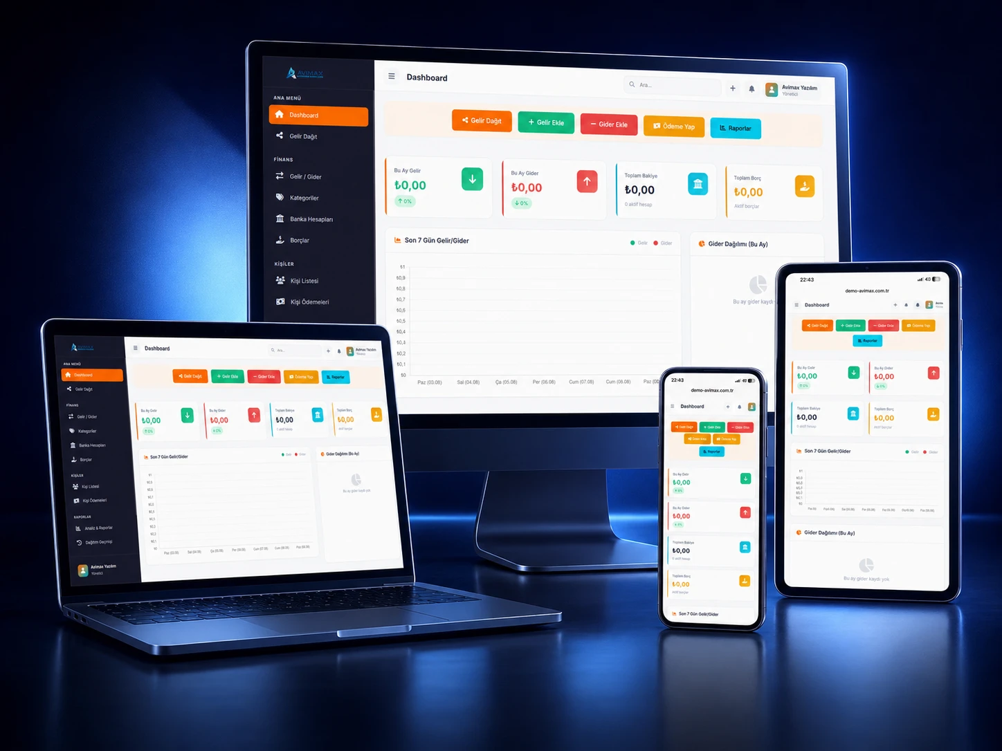 Avimax Yazılım Muhasebe V3 Sistemi - Kocaeli Yazılım
