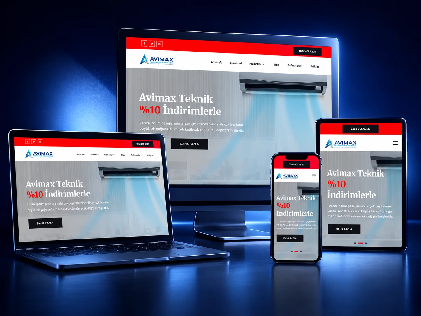 Avimax Teknik Servis V5 Sistemi - Kocaeli Yazılım